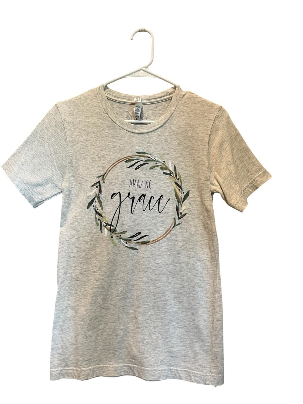 Bella Canvas Heather Gray Crewneck Tee